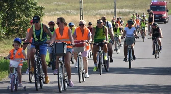 Rodzinny Rajd Rowerowy w gminie Kamieńsk