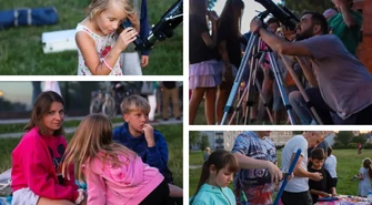 Noc Perseidów rozświetliła Piotrków ZDJĘCIA