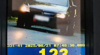 Pędził 123 km/h  na ulicy Wierzejskiej. 23-letni kierowca Opla zatrzymany przez policję