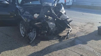 Dwa groźne zdarzenia na A1 pod Piotrkowem