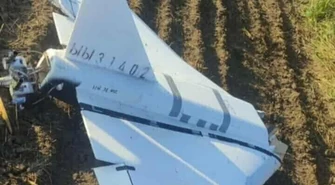 W Mniszkowie za Sulejowem spadł rosyjski dron. Zobacz zdjęcia i film (AKTUALIZACJA)