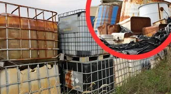 „Tu się nie da żyć”. Mieszkańcy Rozprzy walczą z nielegalnym składowiskiem chemikaliów