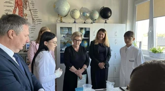 Łęki Szlacheckie: Otwarto nową ekopracownię w szkole podstawowej