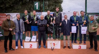 Turniej deblowy zwieńczył letni sezon tenisowy w Piotrkowie
