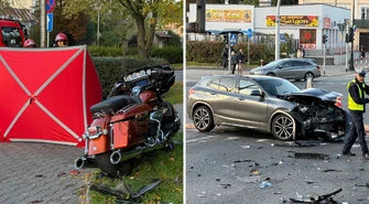 Groźny wypadek na skrzyżowaniu Sienkiewicza i Kopernika ZDJĘCIA