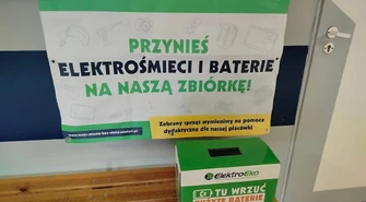 Akcja ekologiczna w ZSP CKU Szydłów 