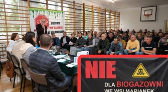"Będziemy blokować drogi!" Spotkanie w sprawie biogazowni we wsi Marianek i Bujniczki