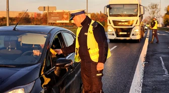  Przebadali ponad 240 kierowców. Akcja „Trzeźwa Autostrada A1”