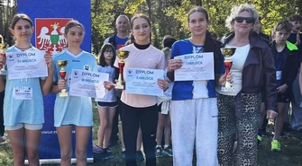 Zdolne Dzieciaki z Czarnocina na biegowych trasach powiatu