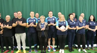 Drużyna z gminy Łęki Szlacheckie wzięła udział w XXV Spartakiadzie Władz Samorządowych w Gorzkowicach