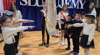  Ślubowanie pierwszaków w Szkole Podstawowej nr 5