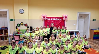 Spotkanie profilaktyczne w Przedszkolu „Poziomka” w Szydłowie