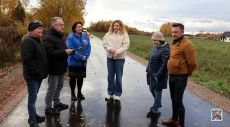 Sulejów. Ulica Południowa jest już cała asfaltowa