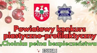 Bezpieczne święta oczami dzieci – powiatowy konkurs „Choinka pełna bezpieczeństwa”