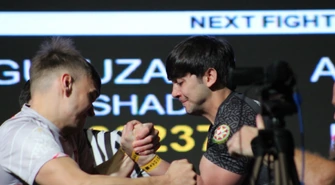 Kacper Zaremba z Wolborza w światowej czołówce armwrestlingu