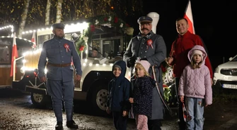 Marszałek Piłsudski w Sulejowie! Gmina świętowała niepodległość „Pociągiem do Niepodległości”