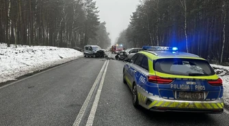 Tragiczny wypadek na DK 74. Jedna osoba zginęła