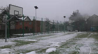 Nowe boiska do koszykówki na osiedlu Szczekanica. Pocket Park przy ul. Grabowej czeka na mieszkańców