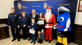 Podsumowanie konkursu plastycznego "Choinka pełna bezpieczeństwa"