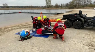 Bezpieczeństwo nad wodą ważne także zimą