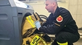 Bezpieczniej po akcji. OSP Przygłów z nowoczesną pralnicą