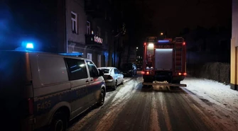 Petarda spowodowała pożar śmieci w Piotrkowie