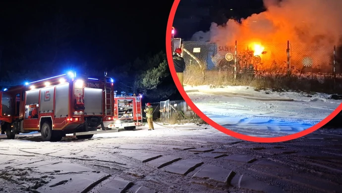 Tragiczny pożar w Piotrkowie. Nie żyje człowiek
