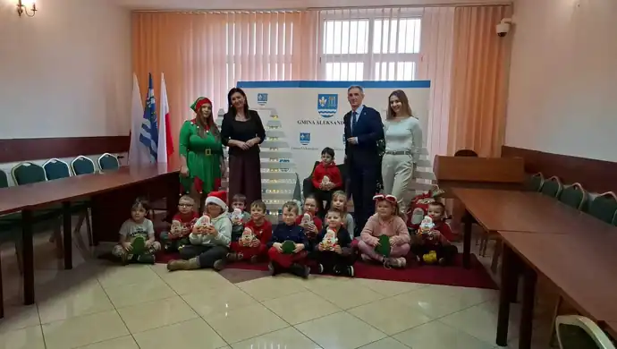 Przedszkolaki poznawały kulturę i tradycje w Gminie Aleksandrów