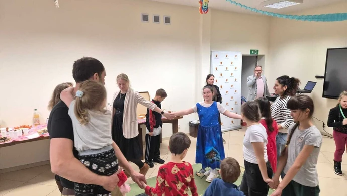 Choinka Parafialna w Cerkwii pod wezwaniem Wszystkich Świętych w Piotrkowie 