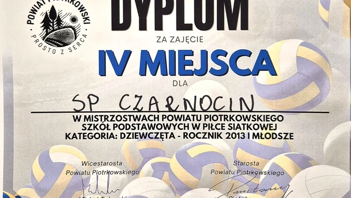 Walka do ostatniego punktu – Mistrzostwa Powiatu w Piłce Siatkowej Dziewcząt
