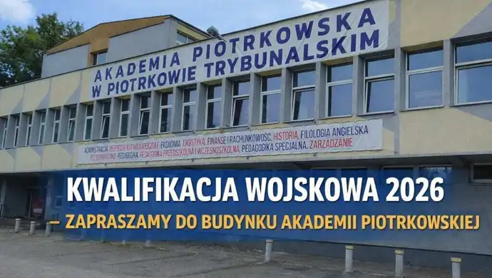 Kwalifikacja wojskowa 2026. Ważne informacje dla mieszkańców powiatu piotrkowskiego