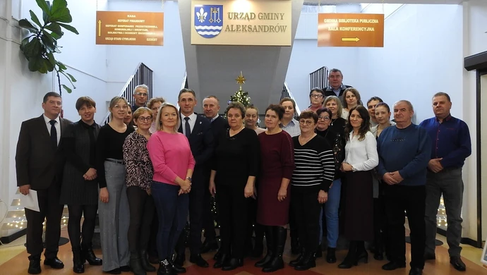 Spotkanie z sołtysami gminy Aleksandrów