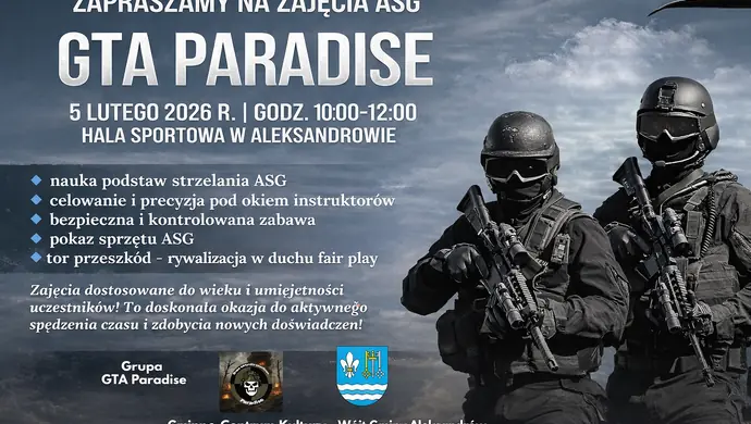 Zajęcia ASG „GTA Paradise” w Aleksandrowie