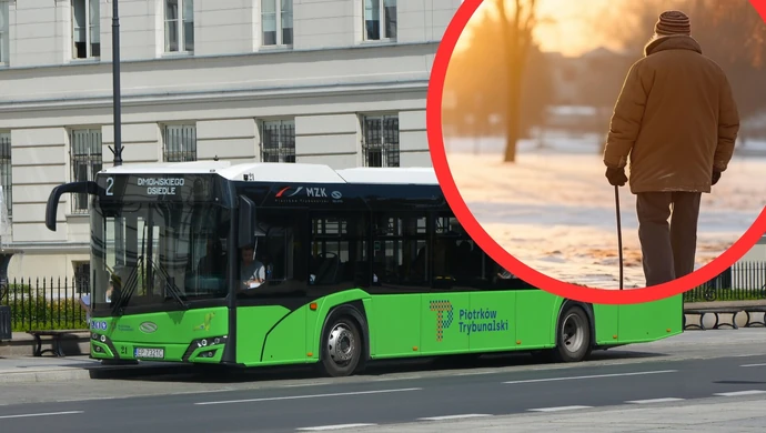 -6°C na pętli. 71-latek czekał na autobus mimo mrozu