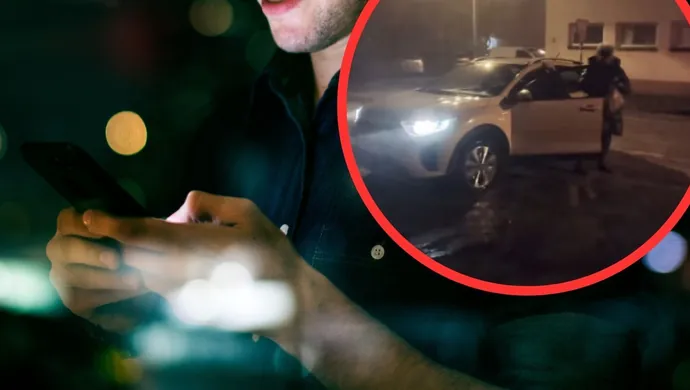 "Samochód pani odjeżdża". Nietypowe nagranie z Piotrkowa pobija internet