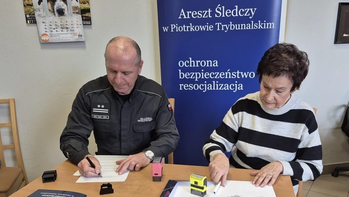 Wspólne działania na rzecz zwierząt - areszt i schronisko podpisały porozumienie