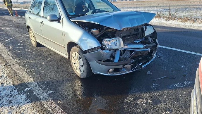 Wypadek na DK91 w Longinówce. Są utrudnienia 