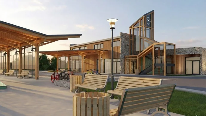 Rewitalizacja w Sulejowie: trwają prace nad centrum przesiadkowym, remizą i modernizacją „polanki”