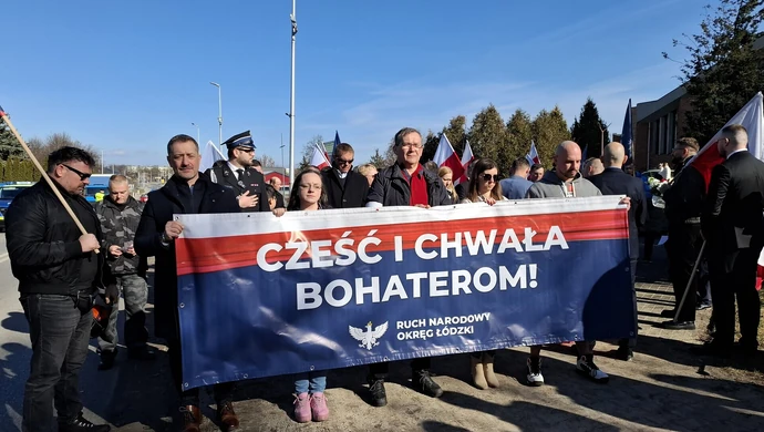 Marsz pamięci Żołnierzy Wyklętych w Piotrkowie Trybunalskim