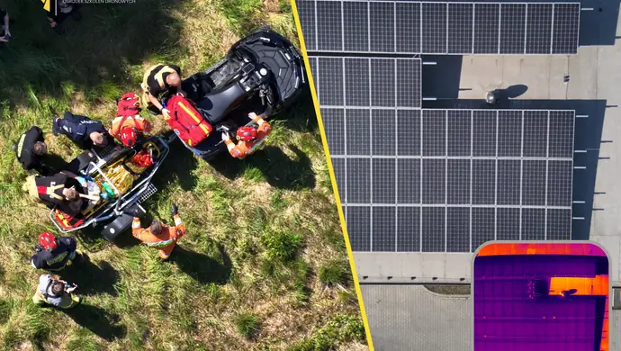Niewidzialne staje się widoczne: Dronowa rewolucja w ratownictwie i inspekcjach