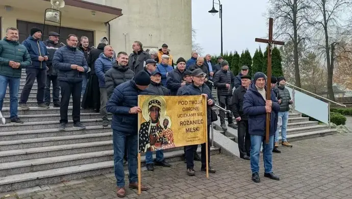 Wielkopostny Męski Różaniec w Piotrkowie Trybunalskim 