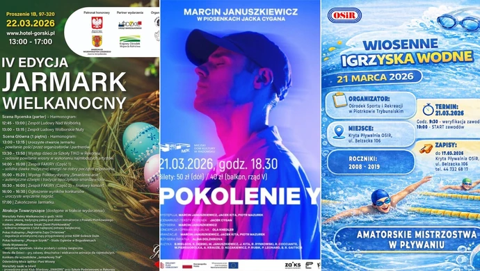 Wydarzenia kulturalno – sportowe w ten weekend. Zobacz, co się będzie działo