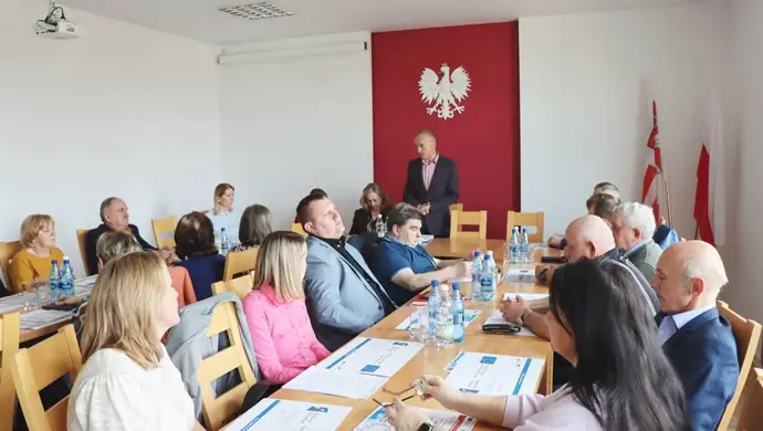 Zebranie sołtysów w Gminie Gorzkowice – omówiono inwestycje i zmiany w gospodarce odpadami