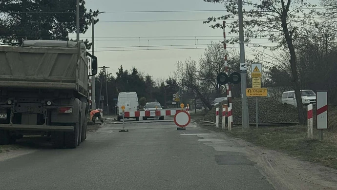 Przejazd kolejowo – drogowy na Granicznej zamknięty
