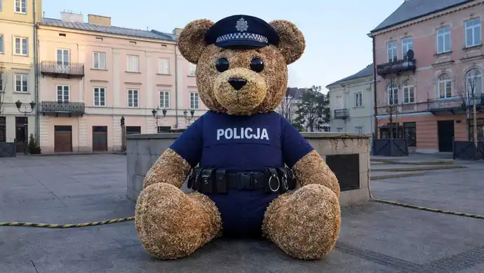 Policyjna maskotka poszukiwana. Ruszył konkurs dla uczniów z Piotrkowa i powiatu