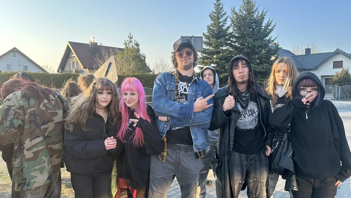 Metalowcy znów przeszli ulicami miasta. To już trzecia edycja wyjątkowego marszu w Piotrkowie