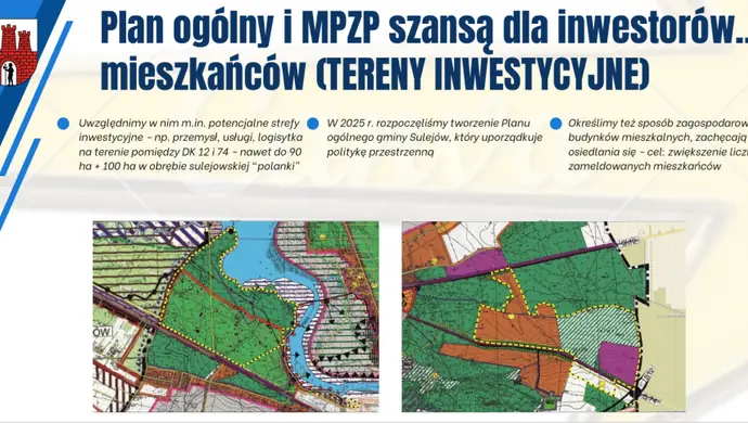Gmina Sulejów przygotowuje prawie 200 hektarów potencjalnych terenów inwestycyjnych