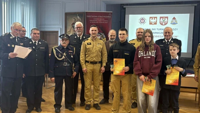 Młodzi z Łęk Szlacheckich wiedzą jak zapobiegać pożarom