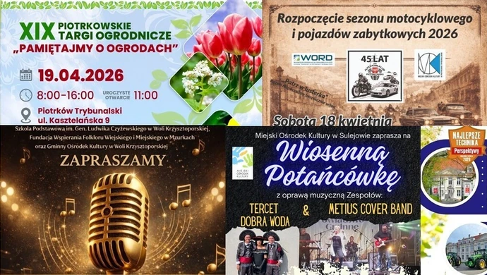 Kolejny weekend z atrakcjami. Sprawdź, co się będzie działo w Piotrkowie i regionie