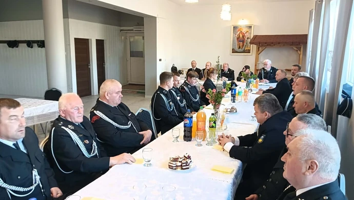 Zjazd Oddziału Gminnego ZOSP RP w Łękach Szlacheckich